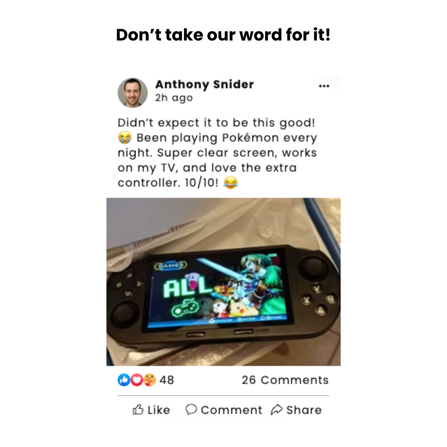 Retro Handheld™ – The Ultimate Portable Gaming Console