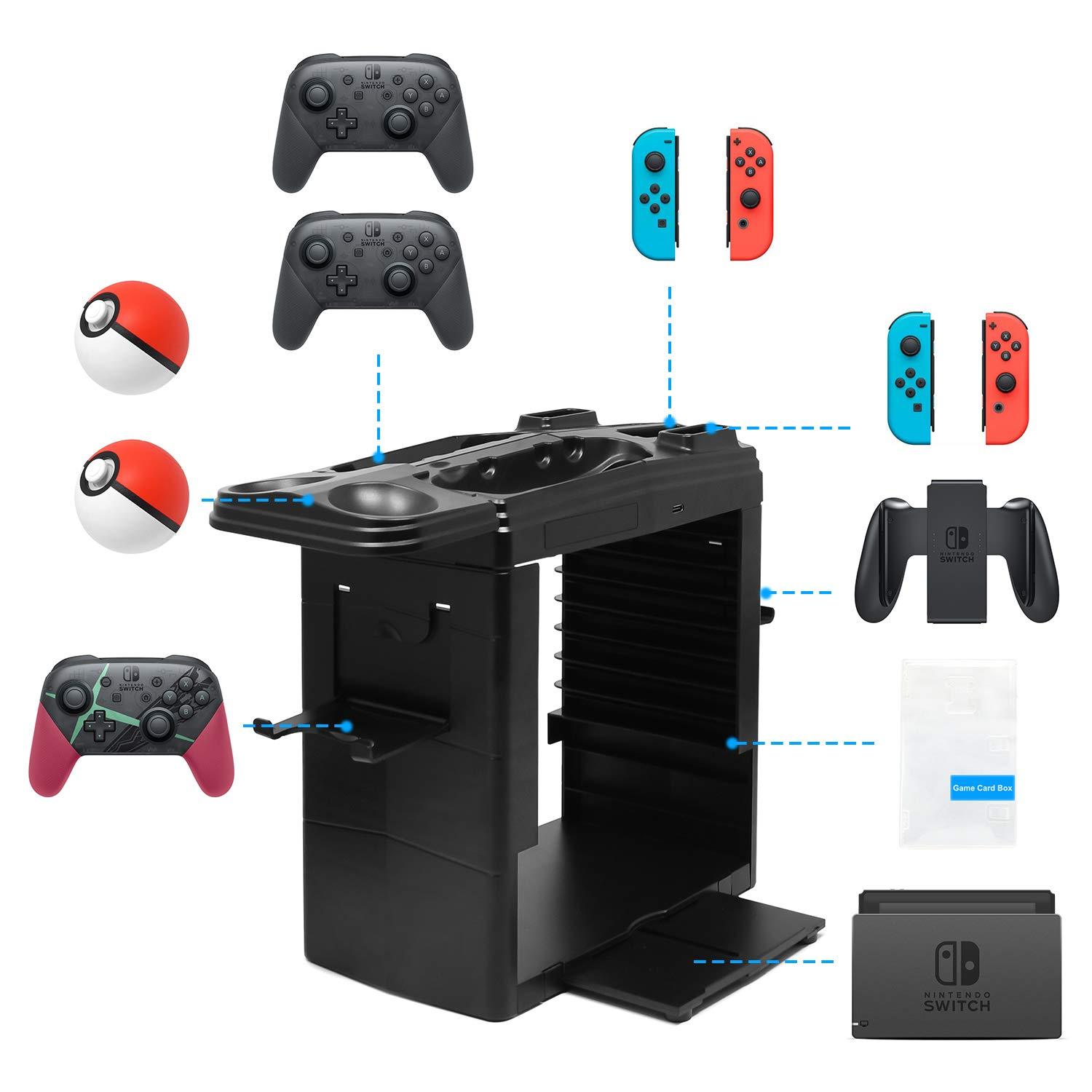 Nintendo Switch Charging Storage Stand - GamerPro