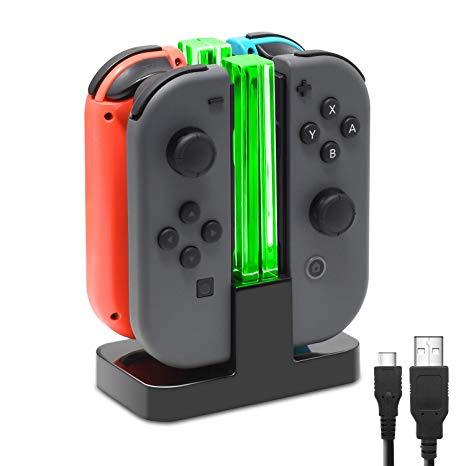 LED Joy-Con Charging Station - GamerPro