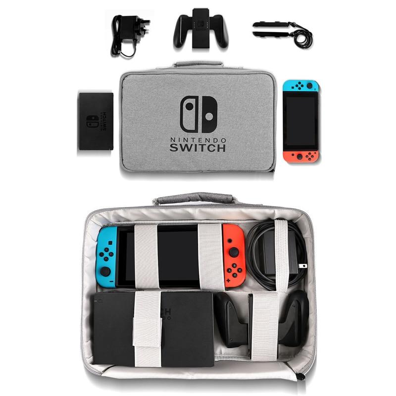 Nintendo Switch Gray Travel Bag - GamerPro