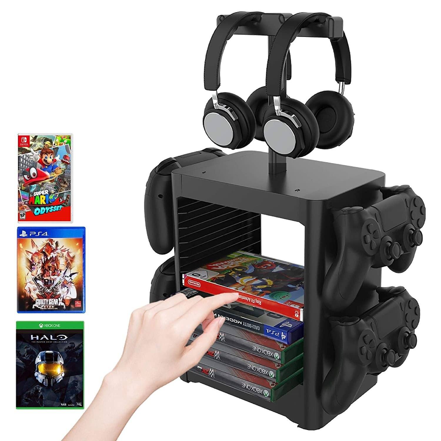 All Platform Storage Stand™ For PS5/PS4/NS/XBOX - GamerPro